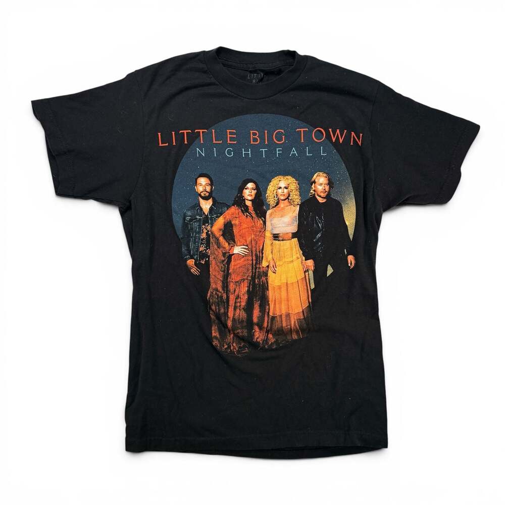 Little Big Town Nightfall Tour Shirt Women’s Medium Black Country Music Tee
